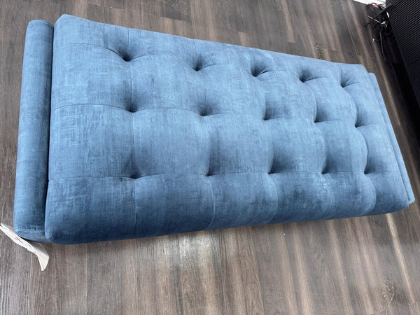 Furniture Village Rene Heritage Airforce Fabric Large Footstool6