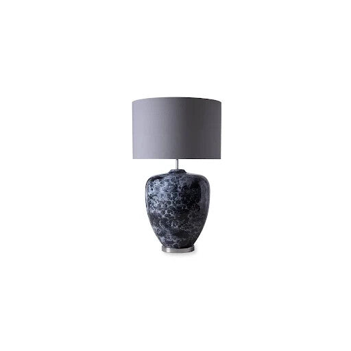 BRAND NEW Sofology Walters Table Lamp & Shade - Navy Marble £2490