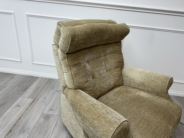 Parker Knoll Norton 150 Lift and Rise Recliner Armchair Sandy Beige Fabric16