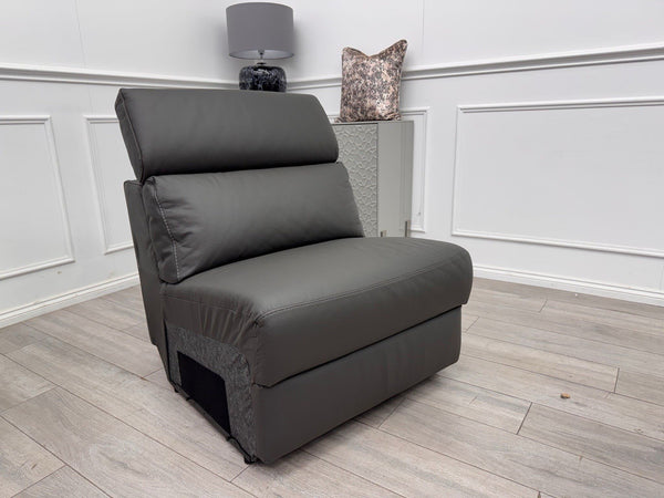 Nicoletti Davide Static Middle Section Grey Leather0