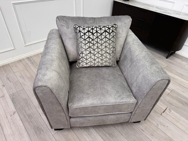 Furniture Village Ariana Classic Back Dapple Grey Armchair11