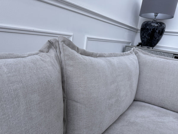 Furniture Village SUMPTUOUS Cream Fabric Corner Sofa 3/CNR/1 RRP £389518