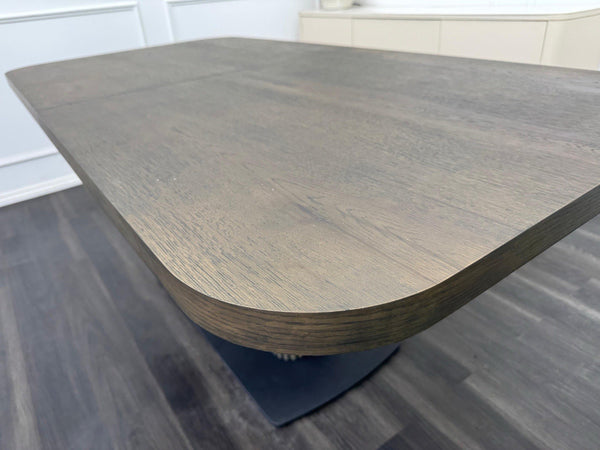 Furniture Village Jai Small Extending Dining Table Walnut Wood (Pre-sale)2