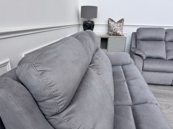 G Plan Kingsbury Charcoal Stingray 3 & 3 Seater Sofa Set Manual Recliners8