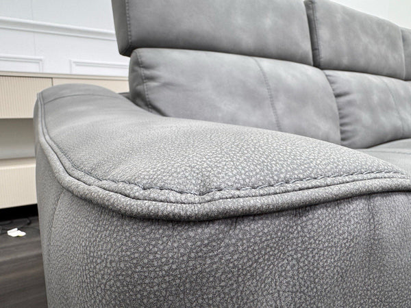 Furniture Village Xavier Chaise End Corner Sofa with Power Recliner + Headrests10