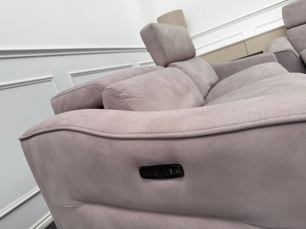 FV Xavier 3 + 2 Seater Lounger Corner Sofa Set Power Recliner & Headrests4