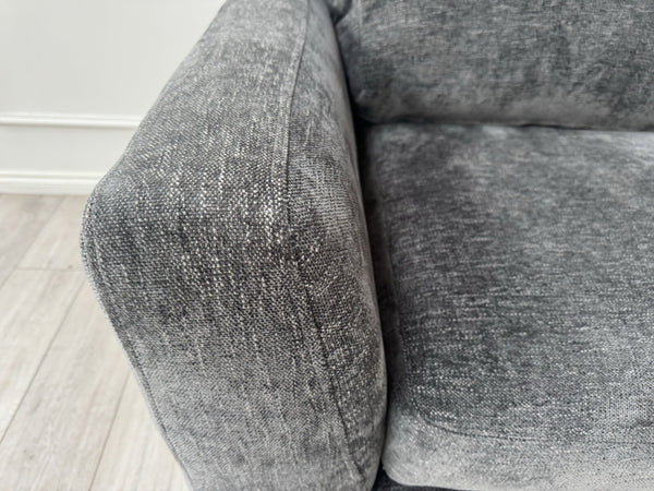 Furniture Village Sofia Dark Grey Fabric Corner Sofa with Chaise End5