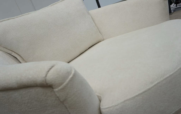 Housing Units cream mix fabric swivel Armchair2