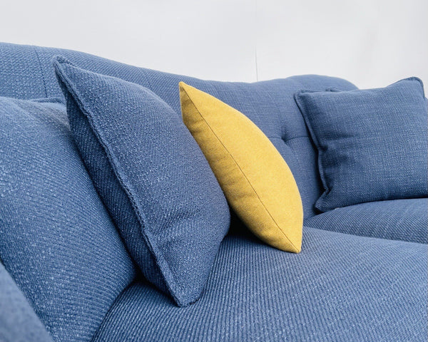 New Sofology Bartelli Navy Blue Fabric 2 Seater Sofa11