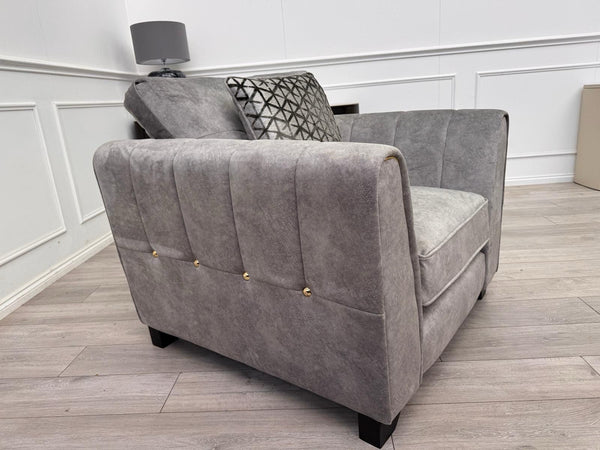 Furniture Village Ariana Classic Back Dapple Grey Armchair10