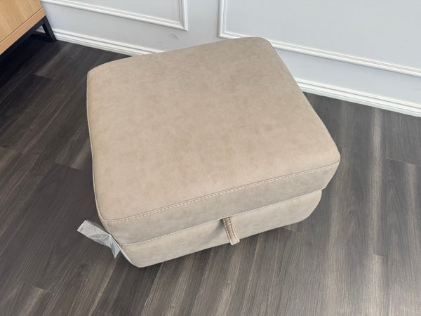 Furniture Village Contempo Beige Fabric Storage Footstool4