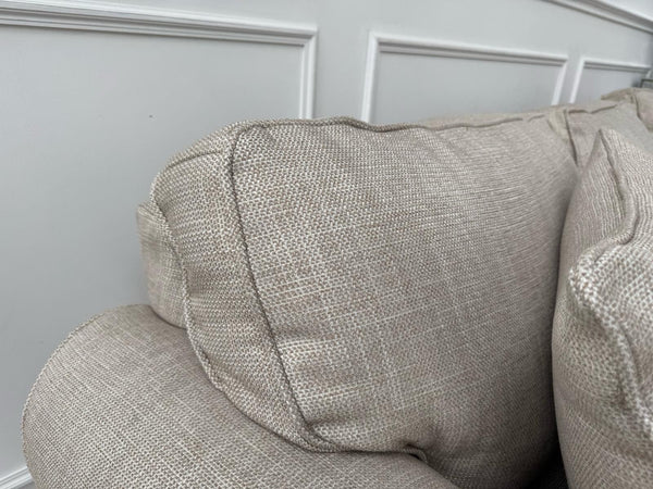 Sofology Nimbus Large Corner Sofa Beige Woven Fabric19