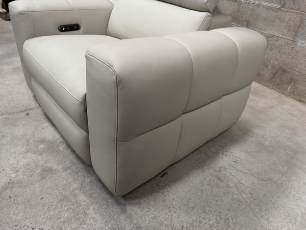 Lazyboy COLORADO Off White Snuggle/Cuddle Armchair Power Recliner + Headrest 13