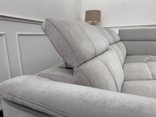 Furniture Village Inca Power Reclining Corner Sofa In Manhattan Stone20