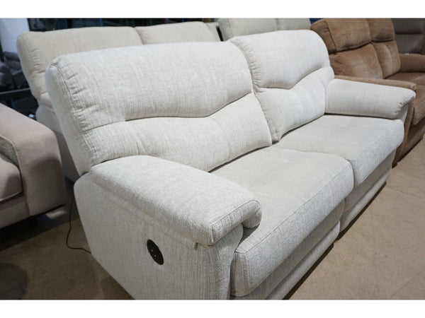 G Plan Stratford coppice dove Power Recliner 3 & Static 2 Seater (delivery)0