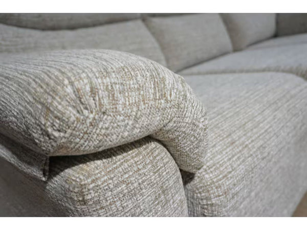 G Plan Malvern loom shale fabric standard 3 seater sofa1
