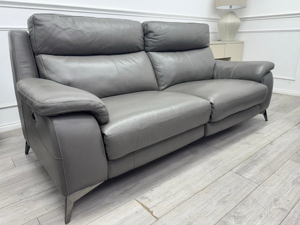 Furniture Village Missouri Power Recliner 3 Seater Sofa Set & Armchair Grey5