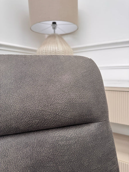 Furniture Village Njord Anthracite Grey Fabric swivel dining chair (Pre-sale)5
