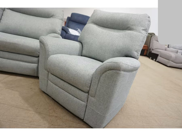 Parker Knoll Hudson static 3 seater + 2x power recliner armchairs sofa set2