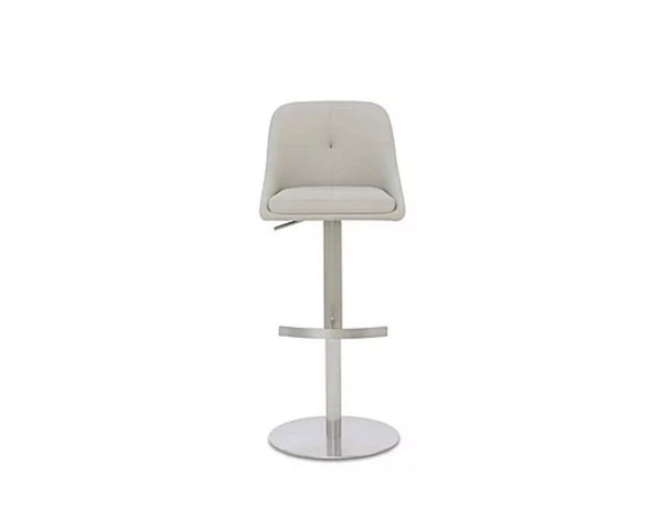 Furniture Village AVORIO Neutral Swivel Pedestal Dining Barstool0