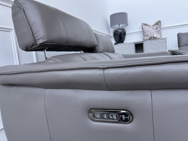 FV Jude 3 Seater & Armchair Power Recliner Sofa Set with Telescopic Headrests1