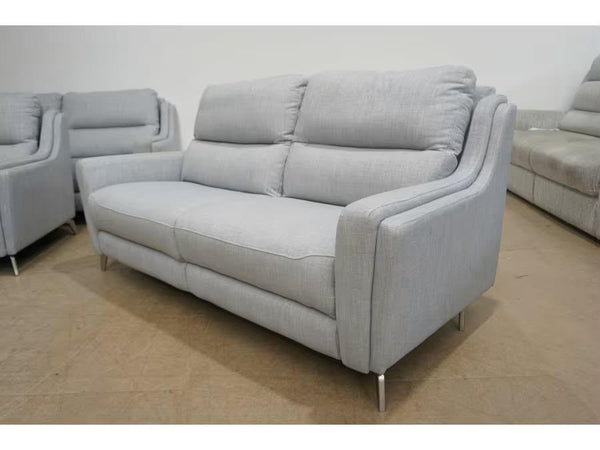 Parker Knoll Portland Static 3 Seater Sofa - Baby Blue Fabric3