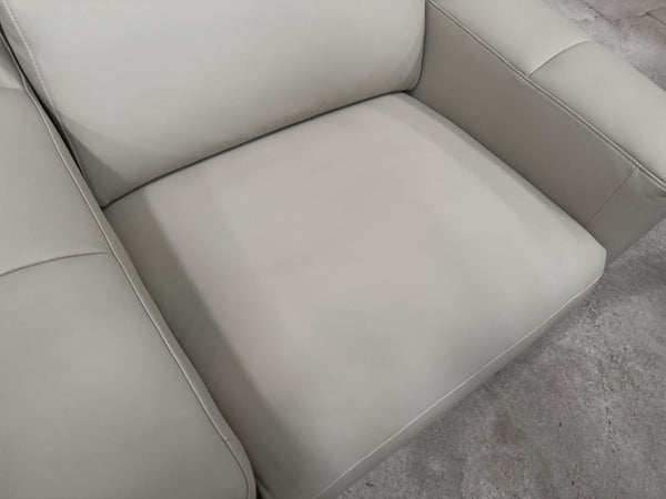Lazyboy COLORADO Off White Snuggle/Cuddle Armchair Power Recliner + Headrest 9