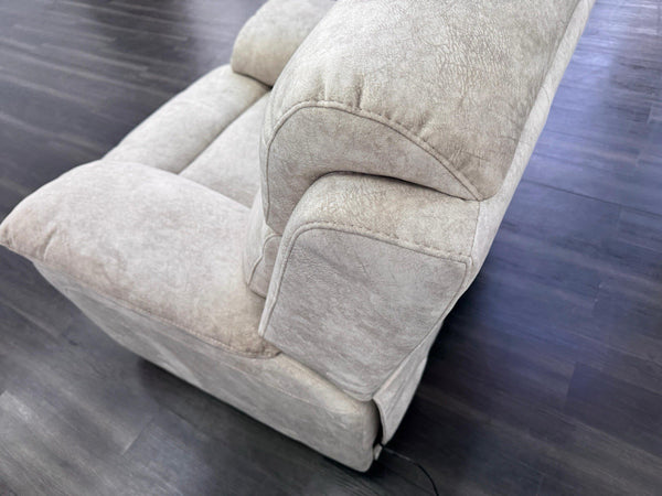 Furniture Village Moreno Cream Fabric Armchair Electric Power Recliner11
