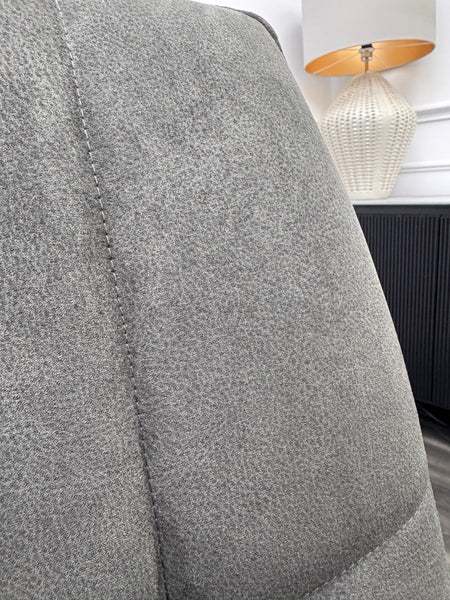 Furniture Village Fusion Grey Fabric Cantilever Dining Chair (Pre-sale)10