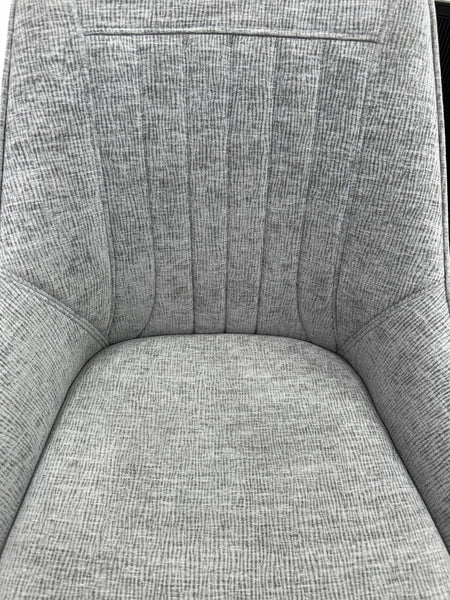 Furniture Village Crete Dark Grey fabric swivel dining chair (Pre-sale)9