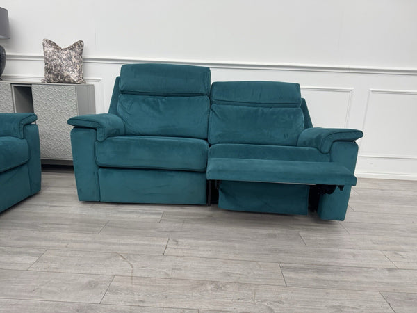 G PLAN Thornbury 3&3 Seater Power Recliner, Lumbar & Headrest Sofa Set RRP £979014