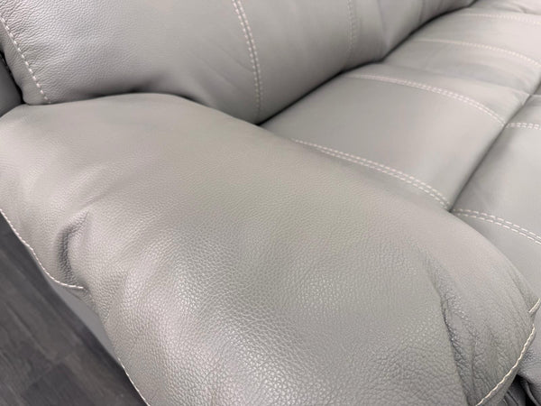 Furniture Village Moreno Power Recliner 3 Seater Sofa Grey Leather20