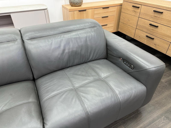 Sofology Marvella Power Recliner Large 4 Seater Sofa Charcoal Leather22