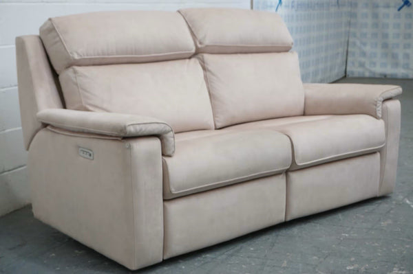 G Plan Harper stingray fabric electric reclining 3 seater sofa1