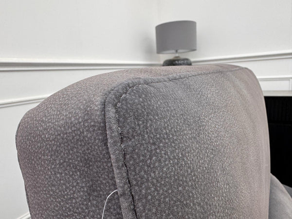 Furniture Village Xavier Fabric Armchair Electric Power Recliner Charcoal Grey15