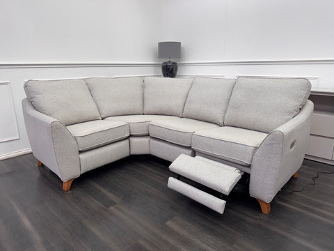 G Plan Vintage The Sixty Eight RHF Corner power Recliner Grey Fabric0