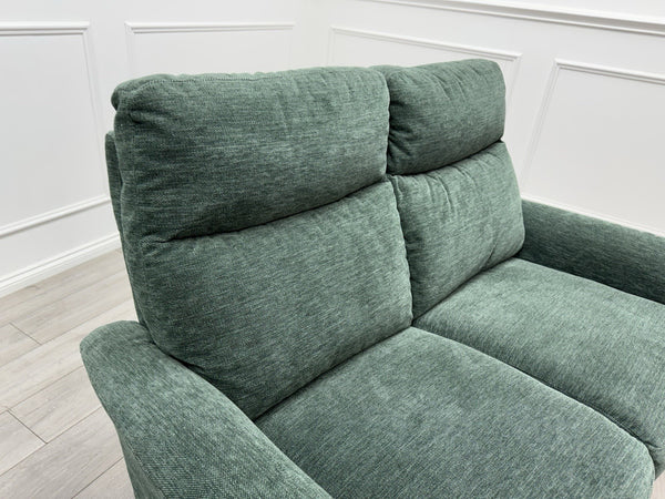 Furniture Village Piccolo Static 3 & 2 Seater Moss Green Fabric Sofa Set18