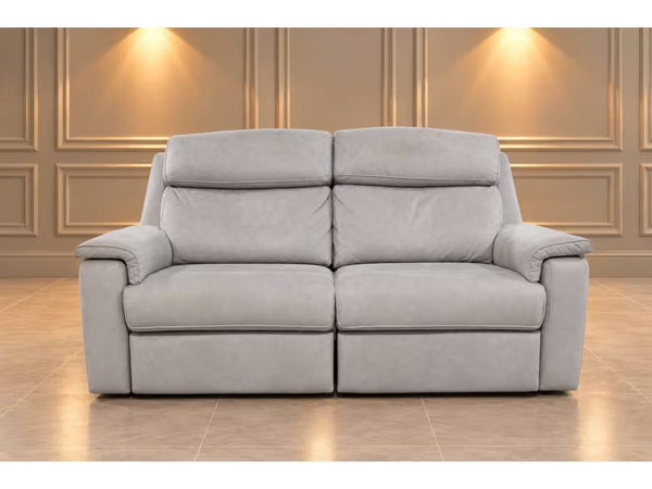 G Plan Ellis stingray charcoal 3 seater sofa power recliner headrest lumbar 0