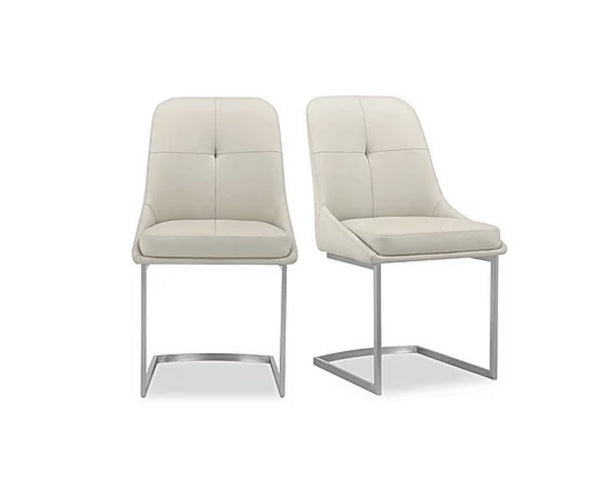Furniture Village AVORIO Leather Cantilever Dining Chair (delivery)0