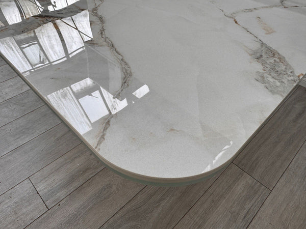 Furniture Village Avorio Large Extending Dining Table marble-effect ceramic top14