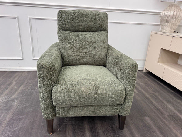 Furniture Village Petit Olive Fabric Armchair Power Recliner5