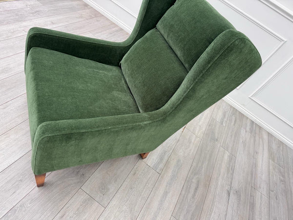 Furniture Village Boutique Palace Accent Olive Green Fabric3