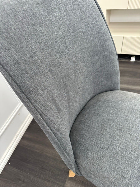 Furniture Village Hamilton grey fabric standard dining chair (Pre-sale)3
