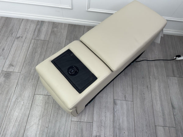 Sofology Plaza Console Cream Leather Cup Holders Wireless Charging Socket2