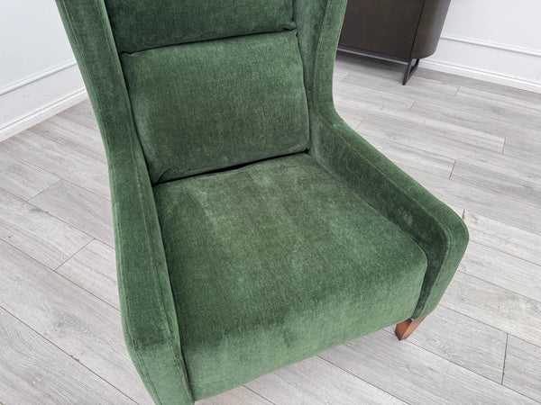 Furniture Village Boutique Palace Accent Olive Green Fabric9