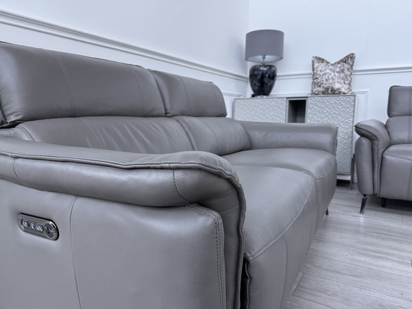 FV Jude 3 Seater & Armchair Power Recliner Sofa Set with Telescopic Headrests16