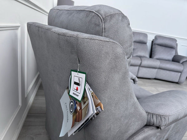 G Plan Kingsbury Charcoal Stingray 3 & 3 Seater Sofa Set Manual Recliners12