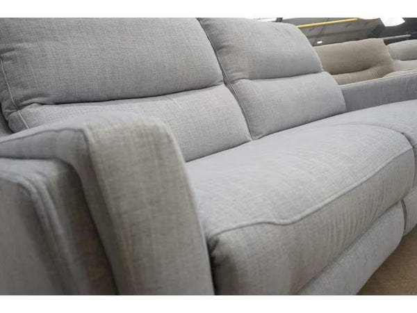 Parker Knoll Portland Static 3 Seater Sofa - Baby Blue Fabric4