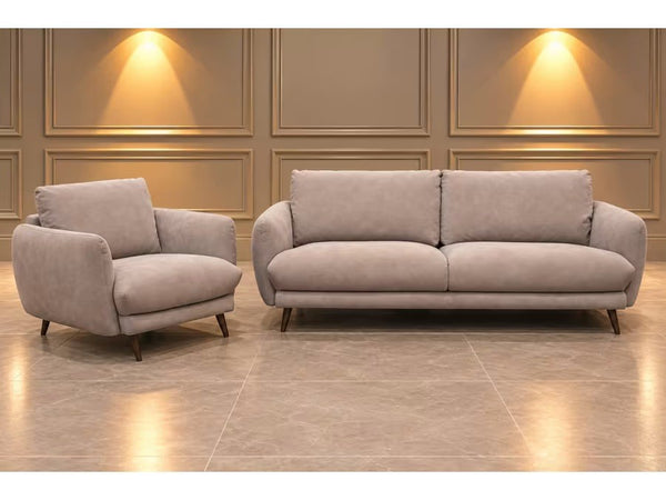 Sofology Adler lifestyle mottled marble fabric 3 seater + armchair sofa set0