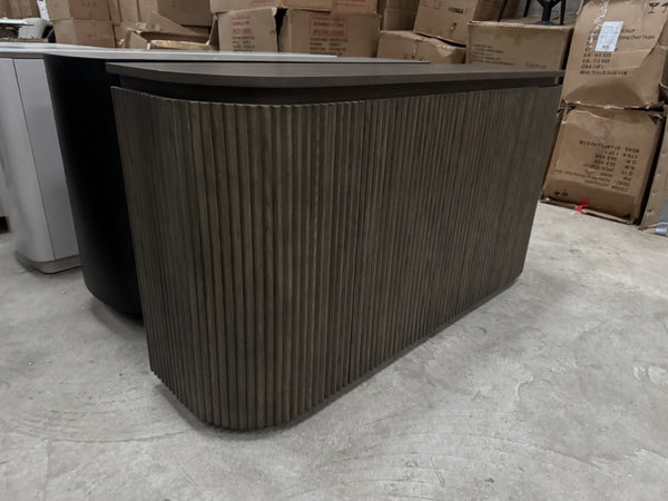 Furniture Village JAI Large 4 Door 1 Drawer Sideboard - Walnut Wood0